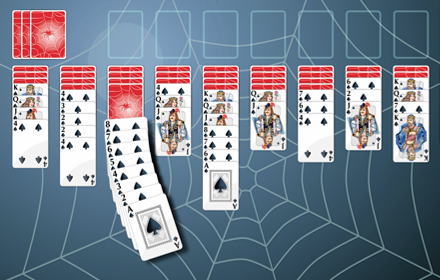 SPIDER SOLITAIRE BLUE - Play this Free Online Game Now